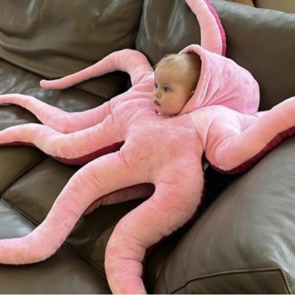 Pink Baby Octopus Costume